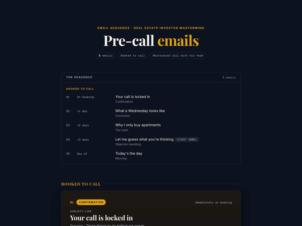 Pre-call preview